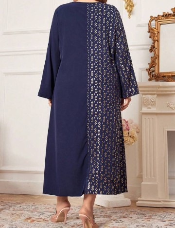 Rochie medie SHEIN CURVE, bleumarin