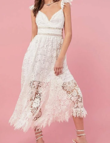 Rochie lunga SHEIN, alb