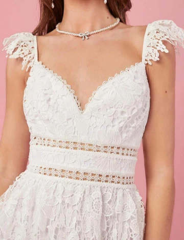 Rochie lunga SHEIN, alb