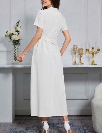 Rochie medie SHEIN, crem