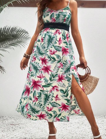 Rochie medie SHEIN Maternity, floral