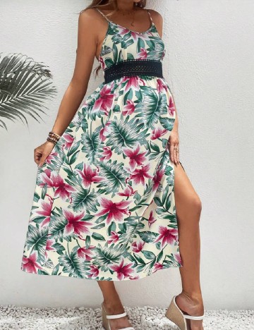 Rochie medie SHEIN Maternity, floral