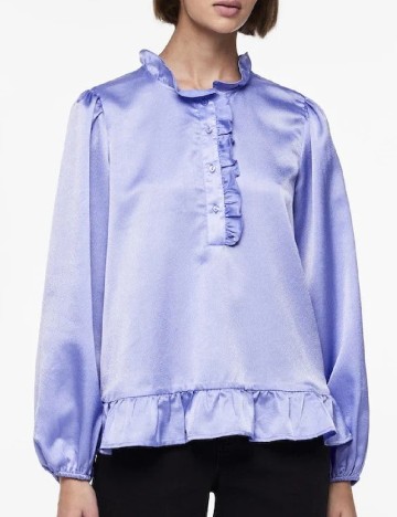 
						Bluza Pieces, albastru
