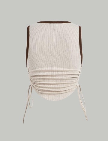 Top SHEIN, crem