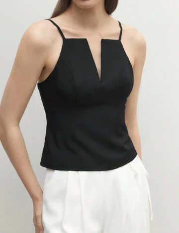 Top SHEIN, negru