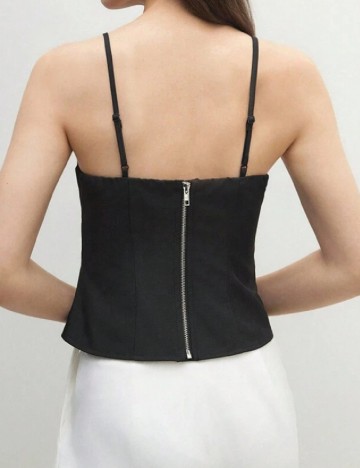 Top SHEIN, negru