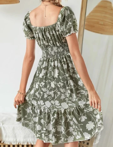 Rochie medie SHEIN, verde