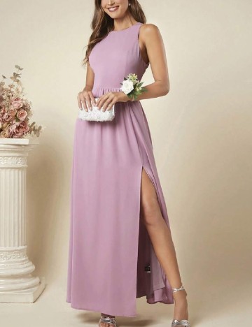 
						Rochie lunga SHEIN, roz