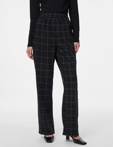 
						Pantaloni Pieces, negru