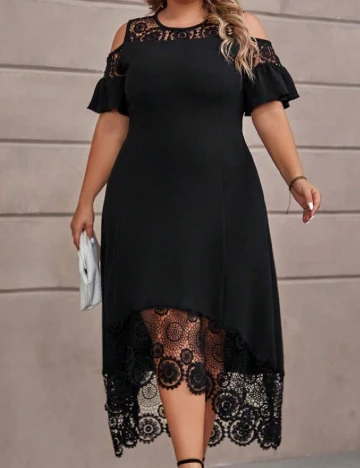 Rochie lunga SHEIN CURVE, negru