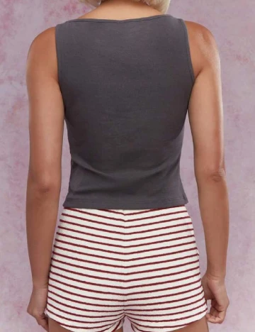 Top Missguided, gri inchis