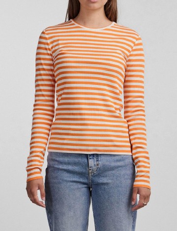 
						Bluza Pieces, portocaliu