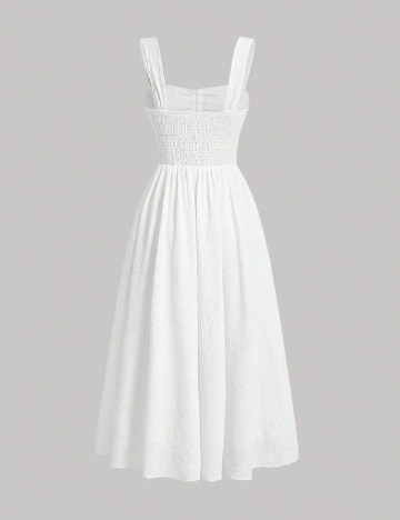Rochie medie SHEIN, alb