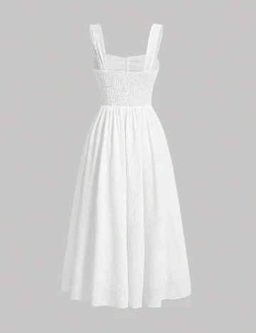 Rochie medie SHEIN, alb