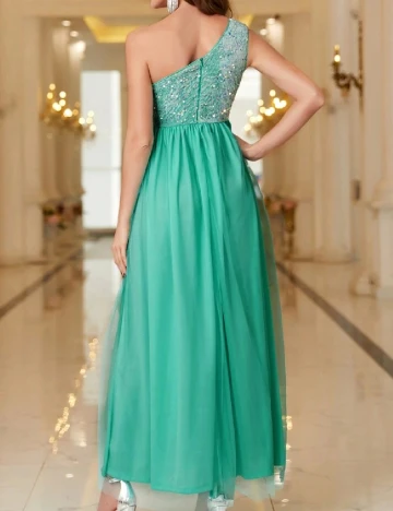 Rochie lunga SHEIN, turcoaz