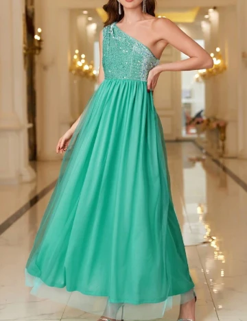 Rochie lunga SHEIN, turcoaz