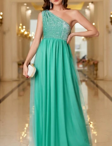 Rochie lunga SHEIN, turcoaz