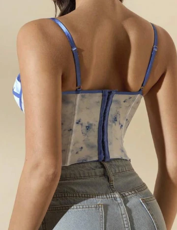 Top SHEIN, albastru Albastru