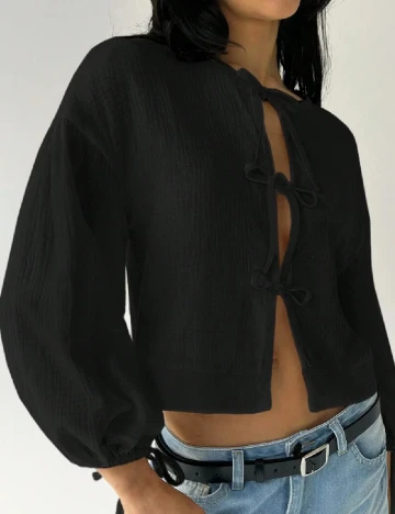 Bluza SHEIN, negru
