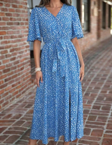 Rochie lunga SHEIN, albastru