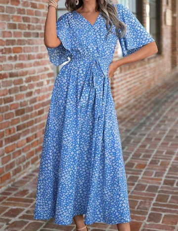 Rochie lunga SHEIN, albastru