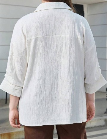Camasa SHEIN CURVE, crem