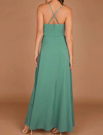 Rochie lunga SHEIN, verde