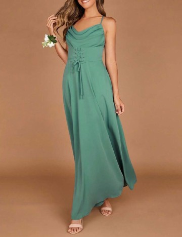 Rochie lunga SHEIN, verde