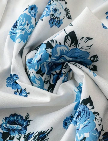 Rochie medie SHEIN CURVE, floral print