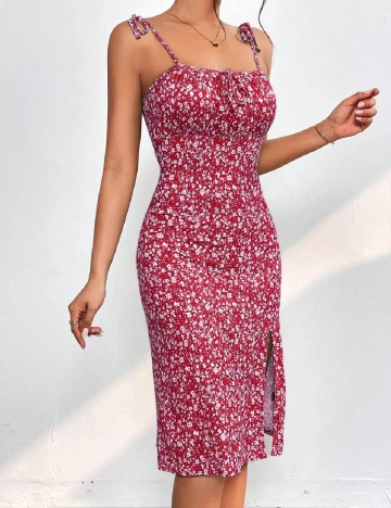 Rochie scurta SHEIN, rosu