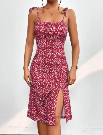 Rochie scurta SHEIN, rosu