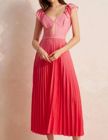
						Rochie lunga SHEIN, roz