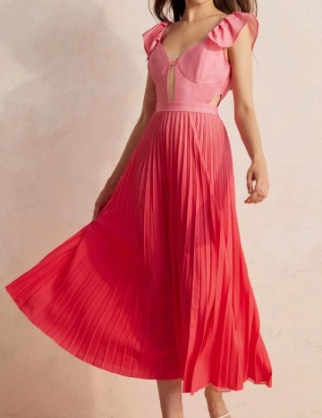 Rochie lunga SHEIN, roz