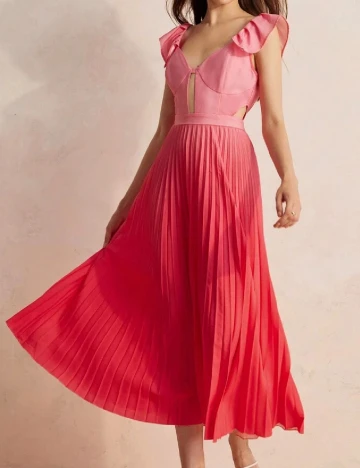 Rochie lunga SHEIN, roz