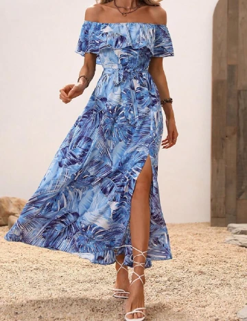 Rochie lunga SHEIN, albastru