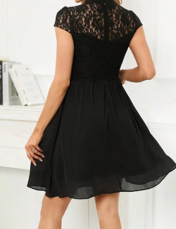 Rochie scurta Homeyee, negru