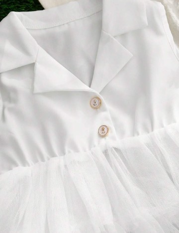 Rochie Shein Kids, alb