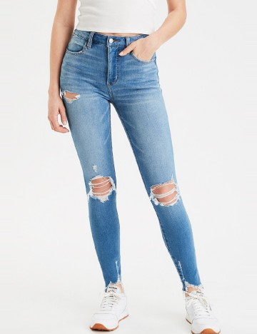 
						Blugi American Eagle, albastru