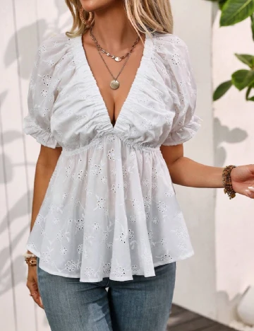 Bluza SHEIN, alb