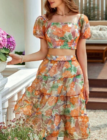 Compleu SHEIN, floral print