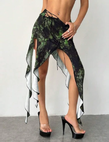 Fusta SHEIN, verde