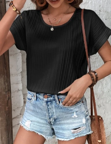 Bluza SHEIN, negru