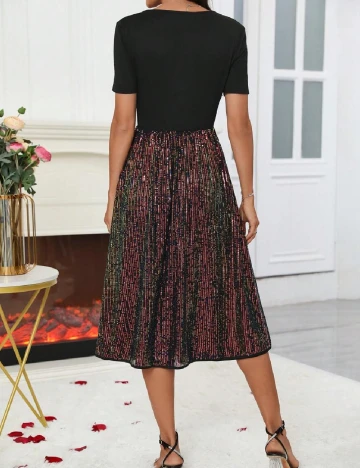 Rochie medie SHEIN, negru