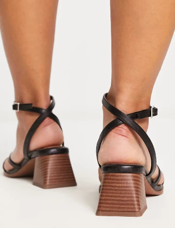 Sandale ASOS, negru Negru