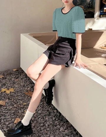 Bluza Dazy, turcoaz