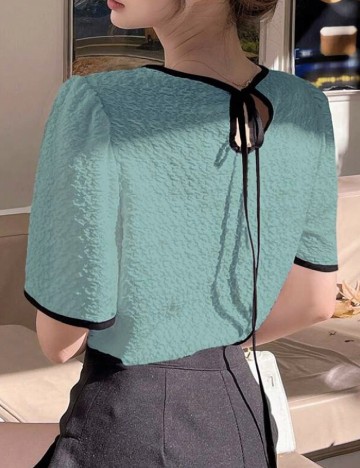 Bluza Dazy, turcoaz