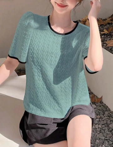 Bluza Dazy, turcoaz