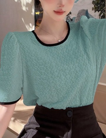 Bluza Dazy, turcoaz