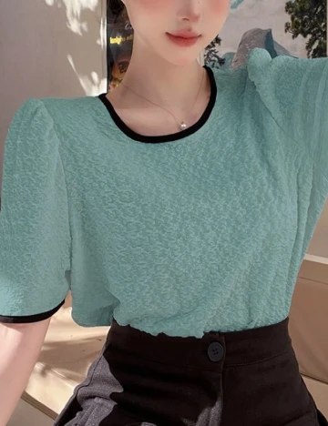 Bluza Dazy, turcoaz