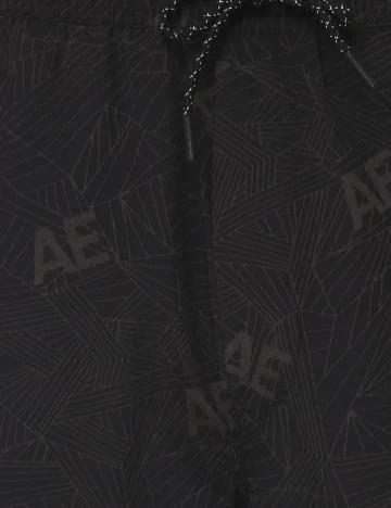 Pantaloni American Eagle, negru